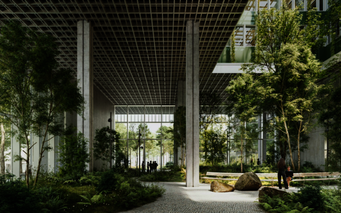 Administrationsgebäude Staat Luxemburg und European Stability Mechanism, Luxemburg